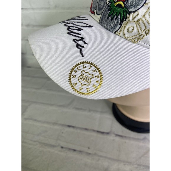 Cliff Raven Artwear Dragon Hardy Tattoo Embroidered Mesh Back Snapback Hat Cap - Picture 3 of 11